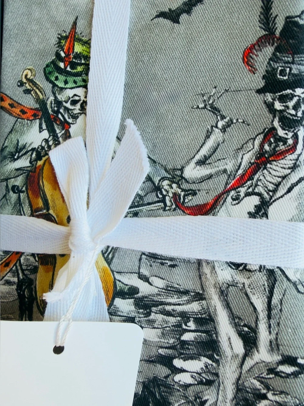 Williams Sonoma Jeweled Spider Napkin Rings & Haunted Hosts Napkins, Retail $129